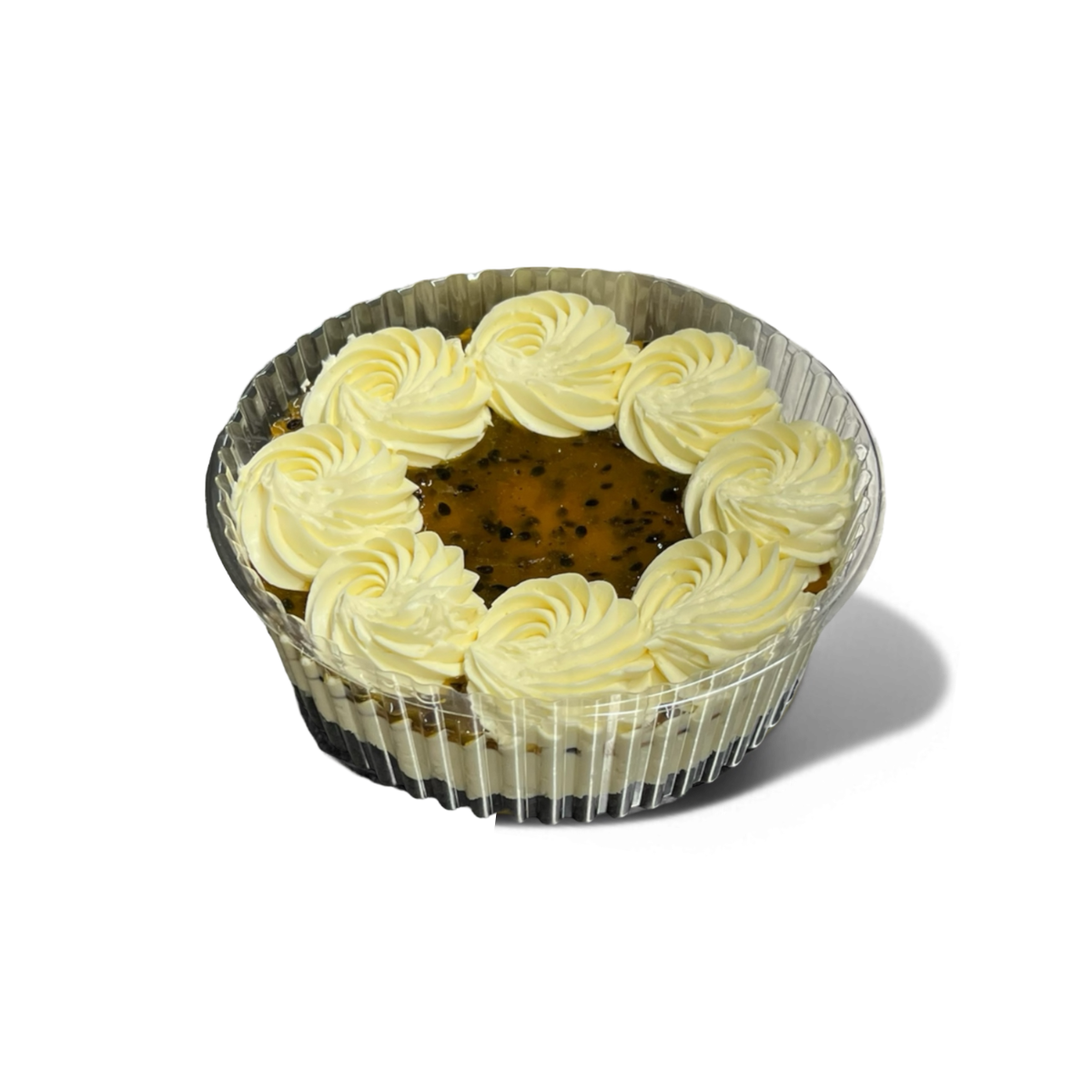 Passionfruit cheesecakes