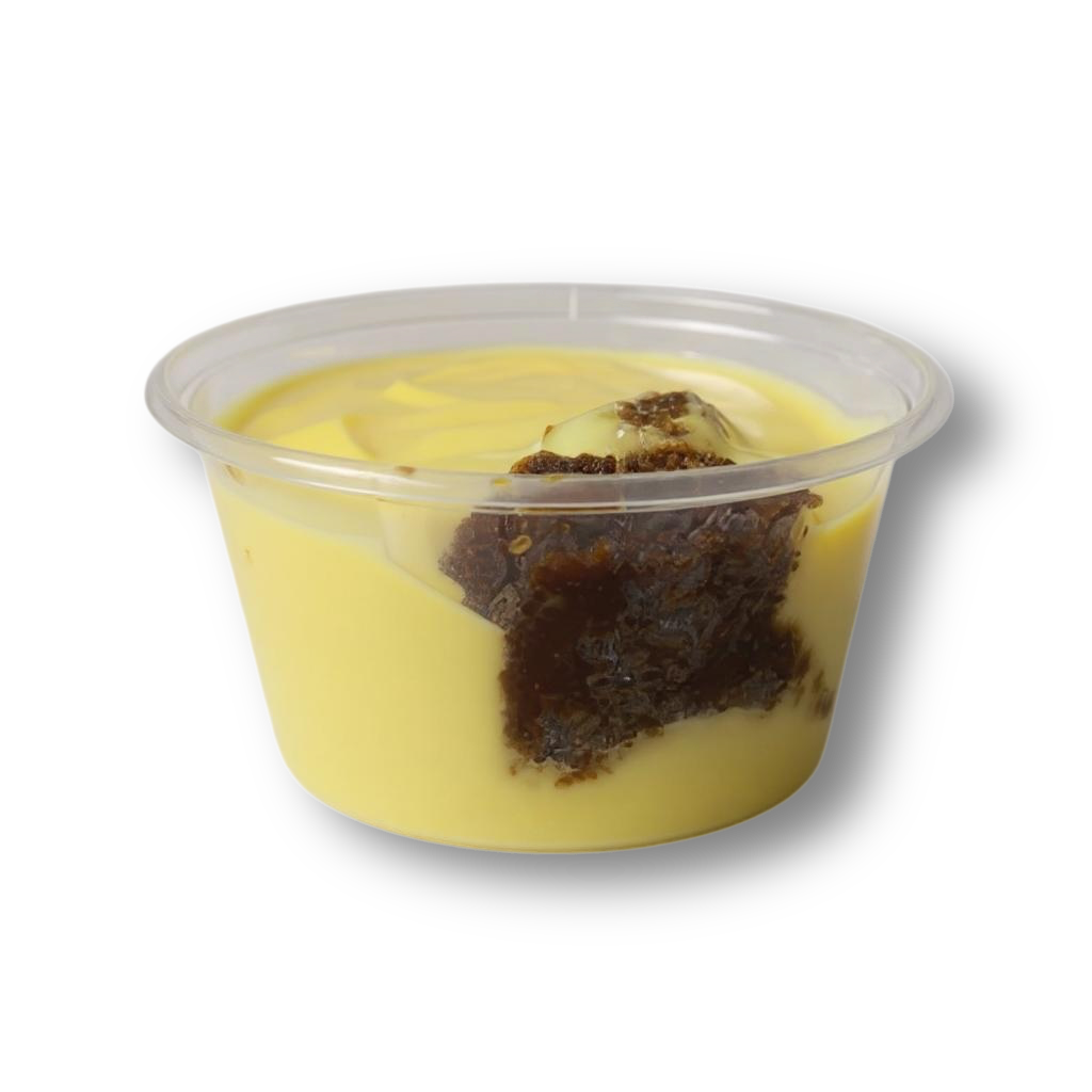 Golden syrup steam pudding