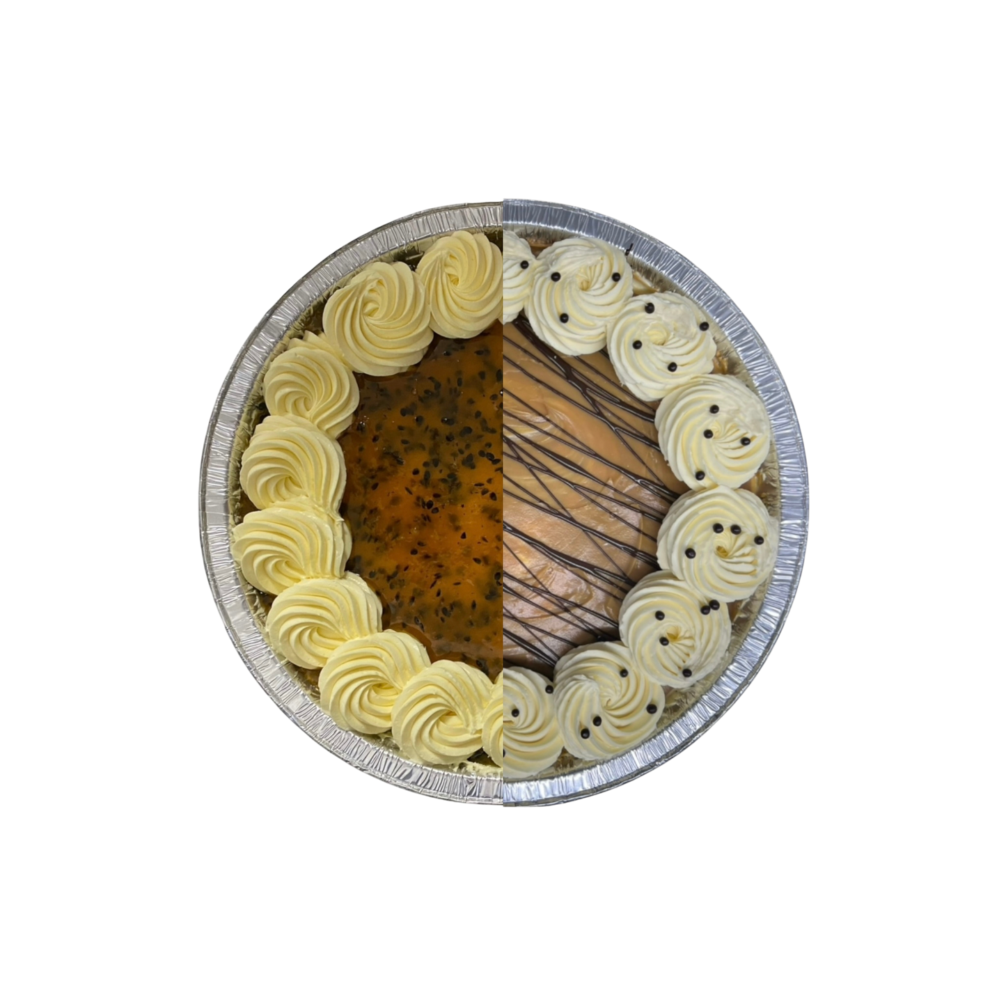 Half & half vanilla