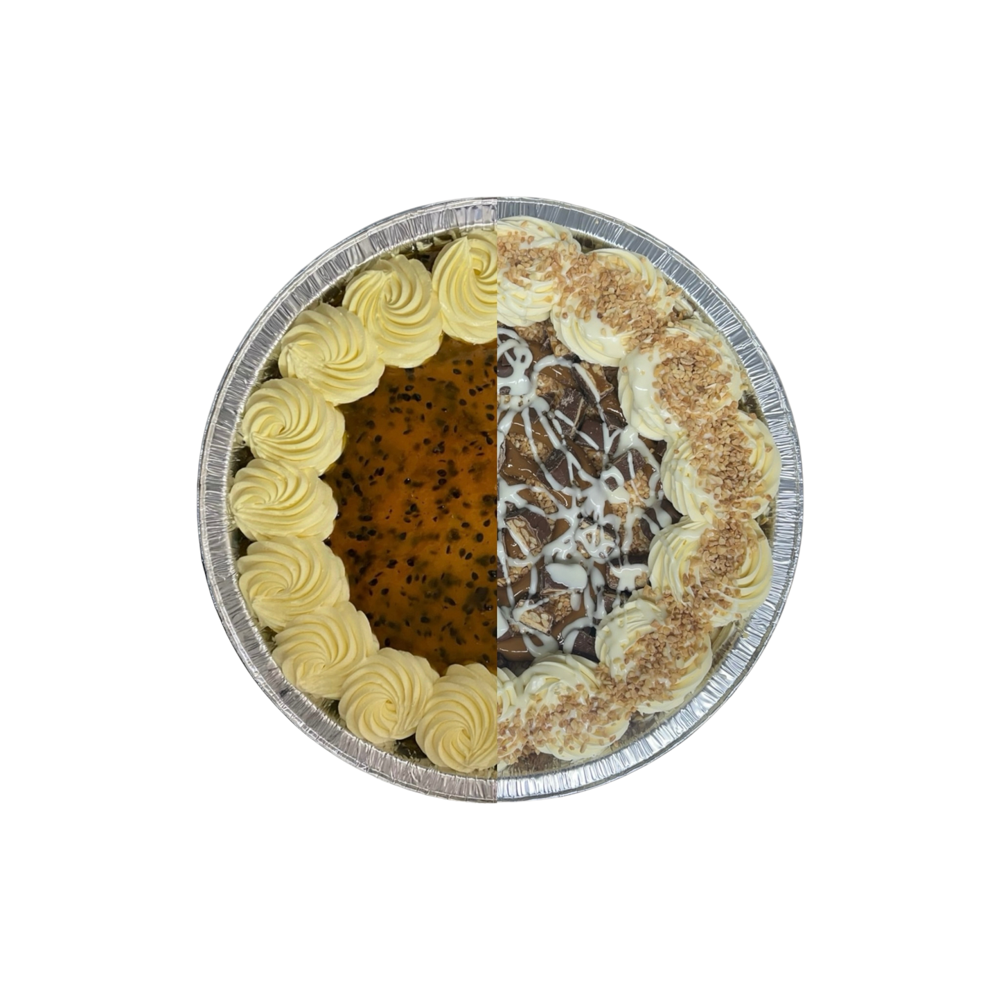 Half & half vanilla