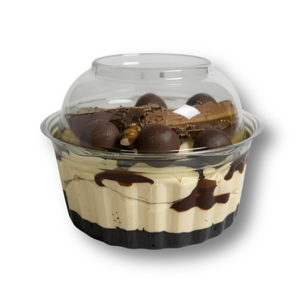 Mars bar cheesecakes