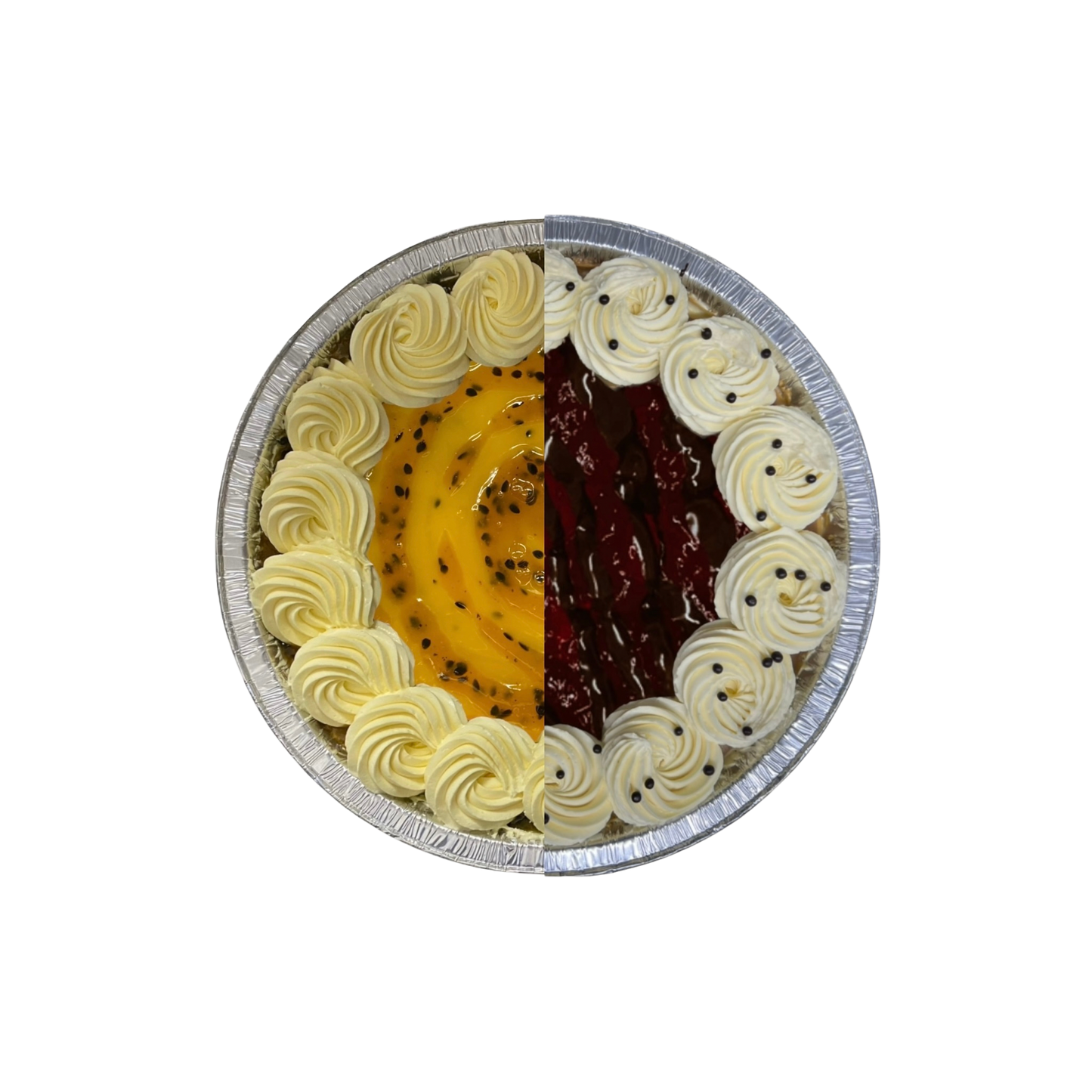 Half & half vanilla