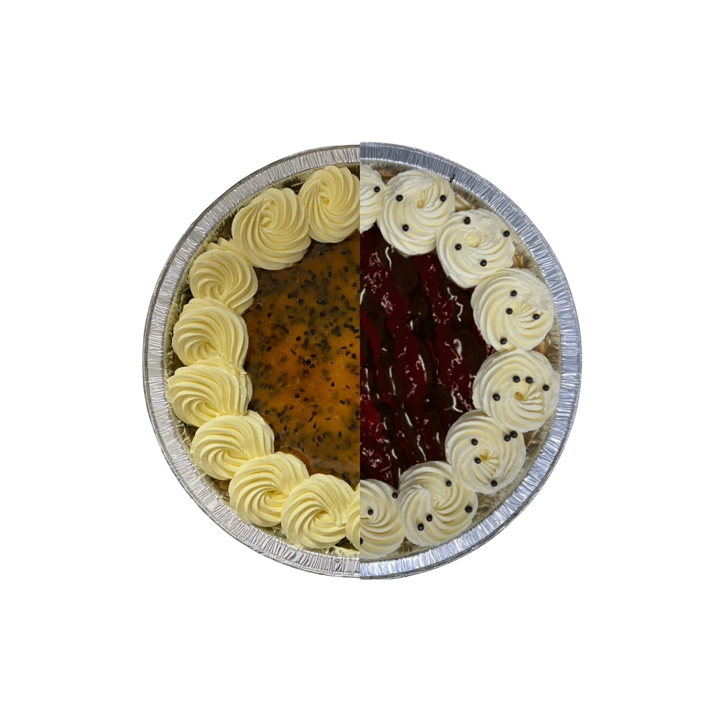 Half & half vanilla