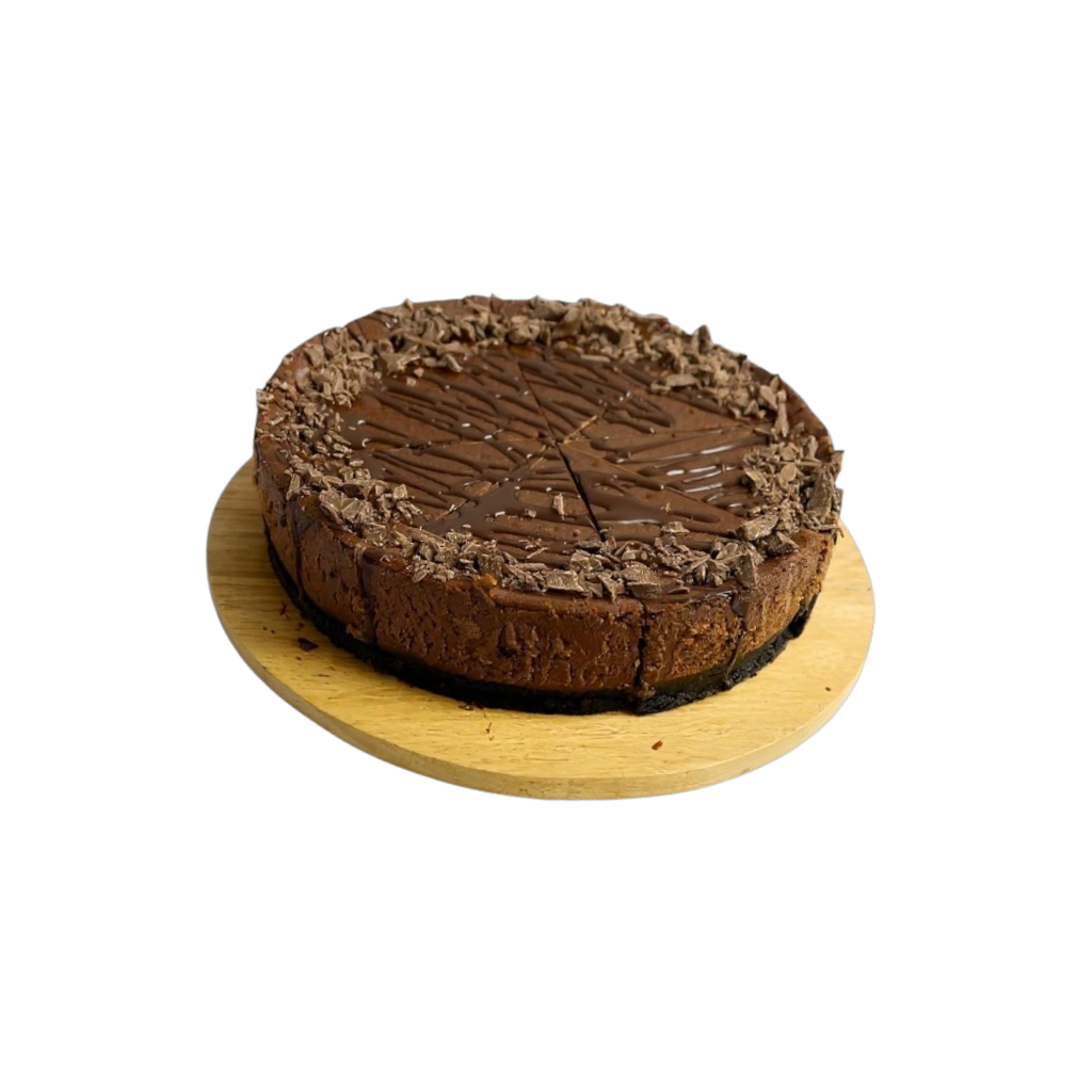 Baked Chocolate cheesecake