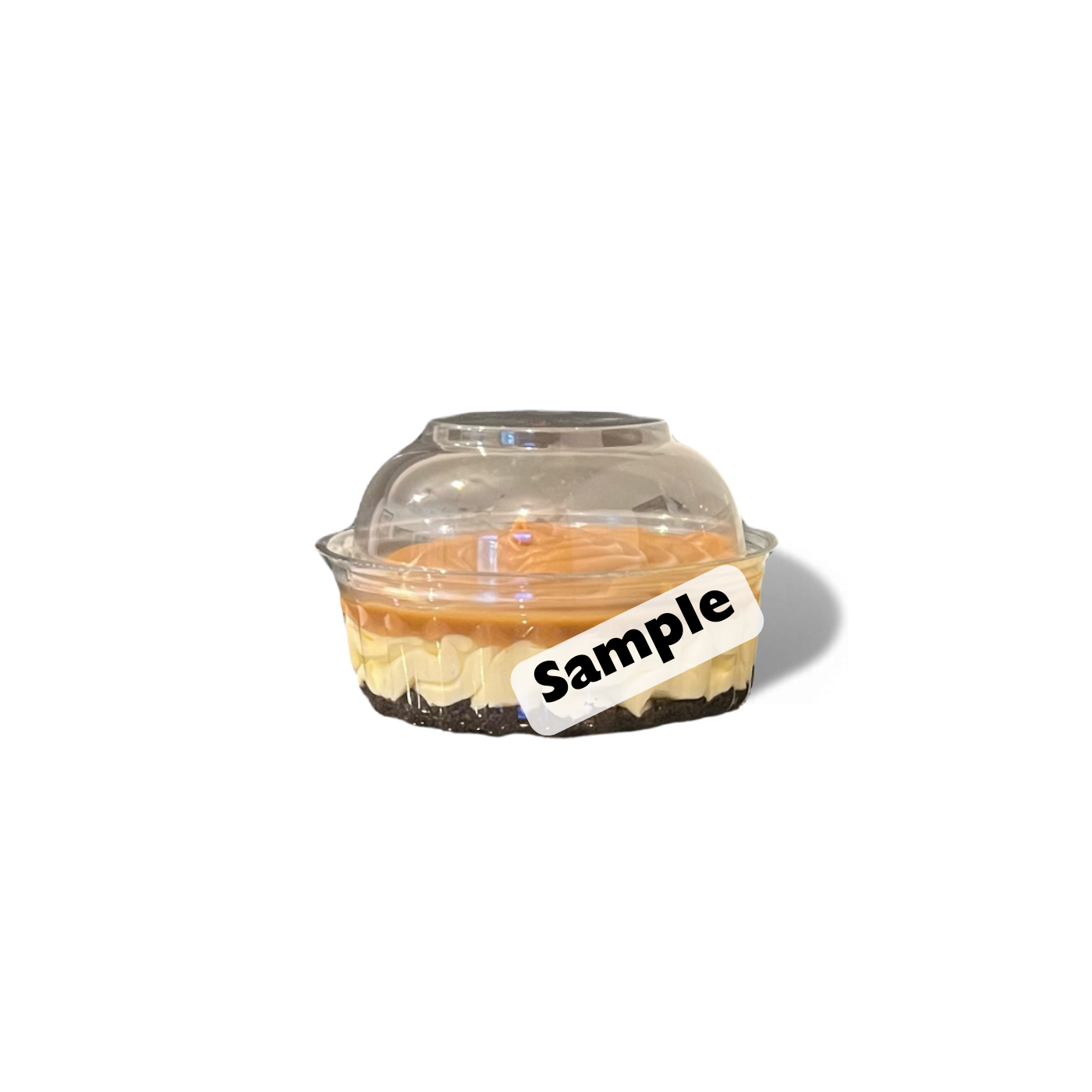 Lemon passionfruit cheesecakes