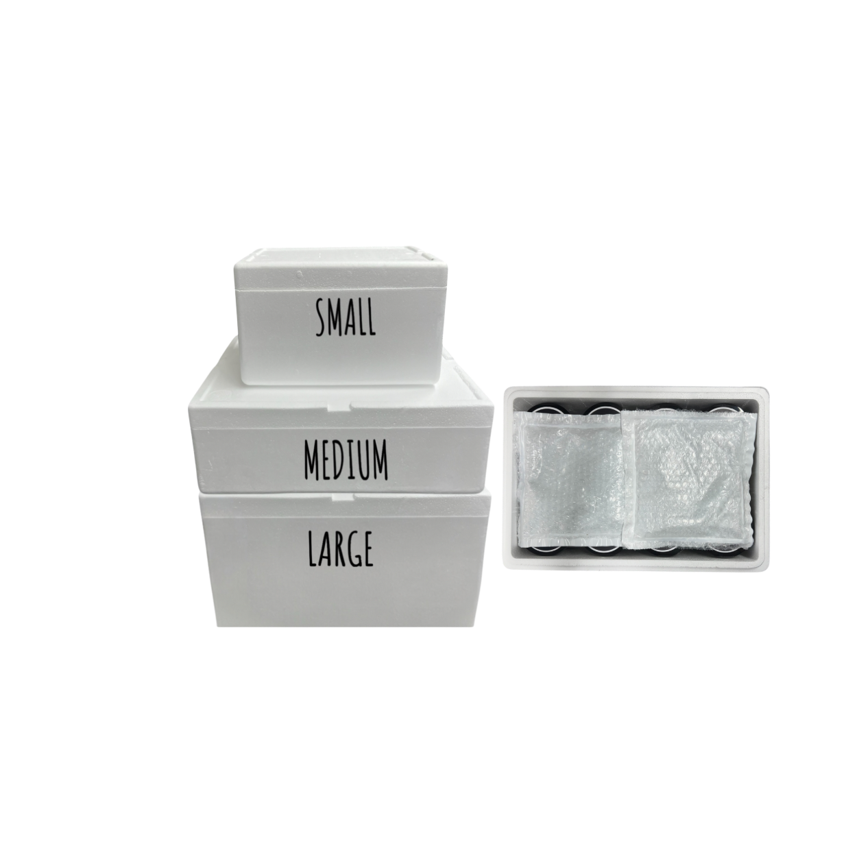 Polybins and ice packs