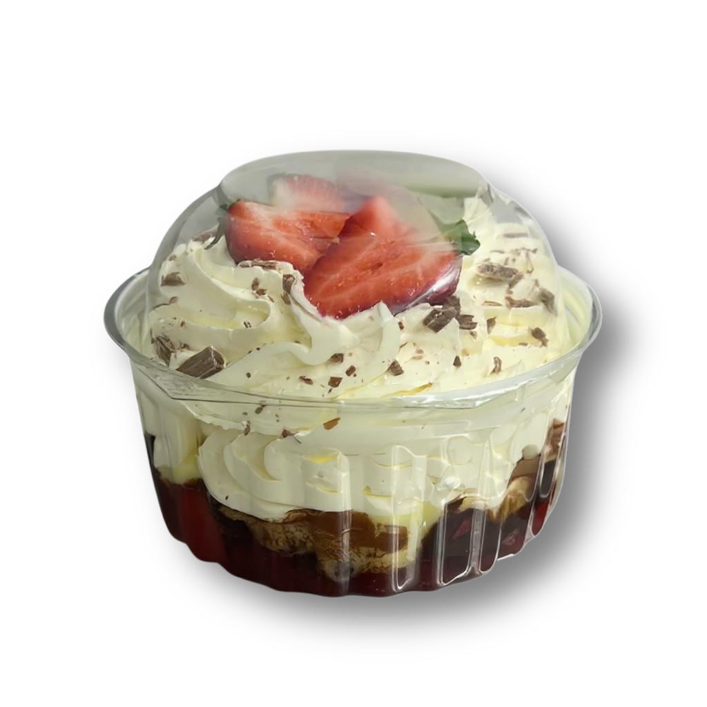 Brownie trifle tubs