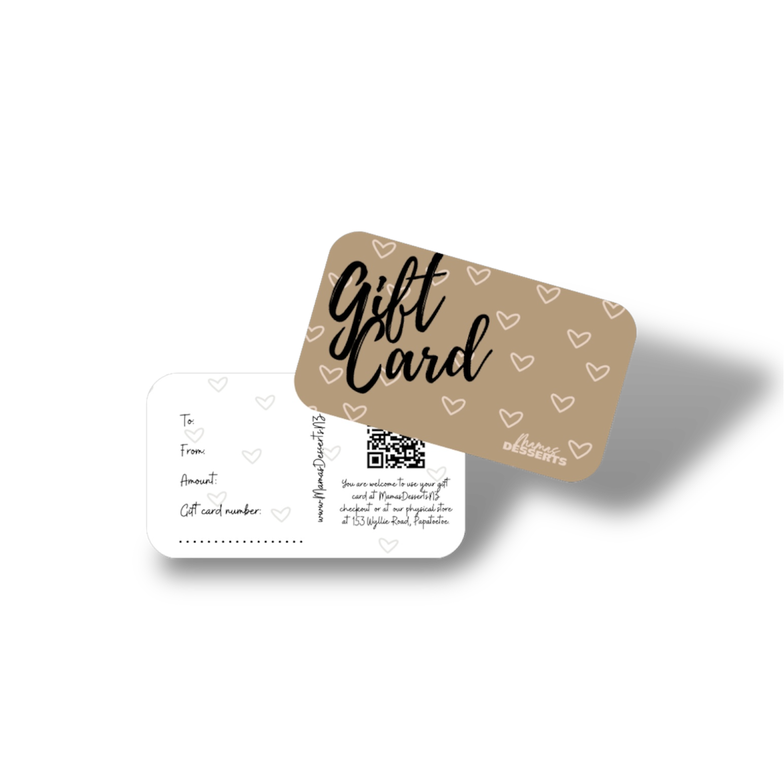 E-Gift cards