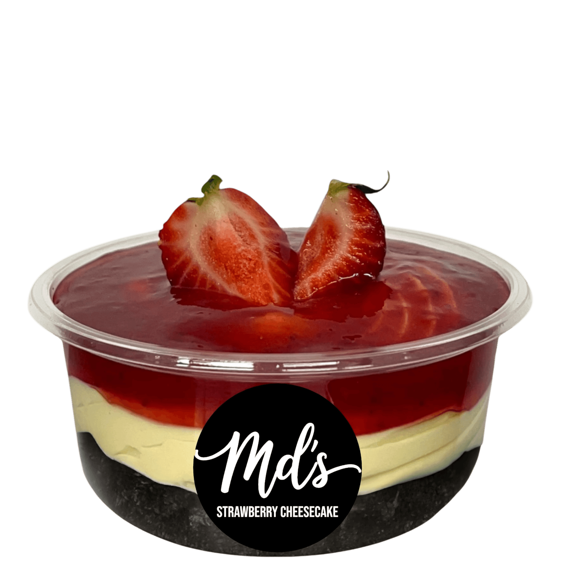 Strawberry cheesecake tubs - Mama’s Desserts