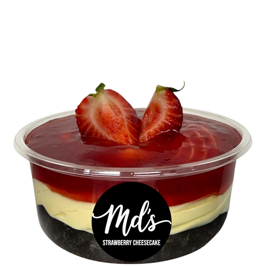 Strawberry cheesecake tubs - Mama’s Desserts