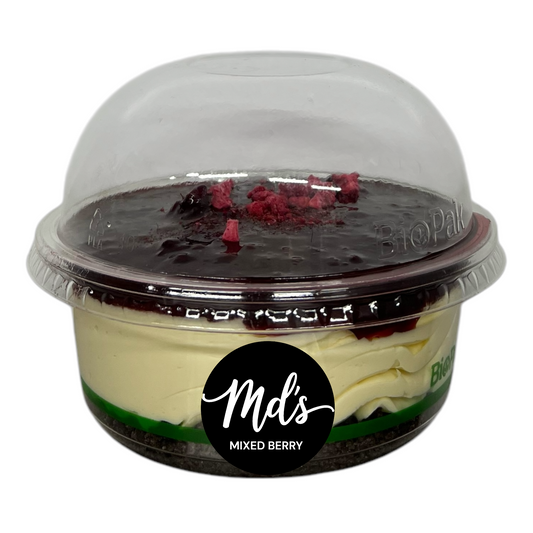 New Mixed berry cheesecake tubs