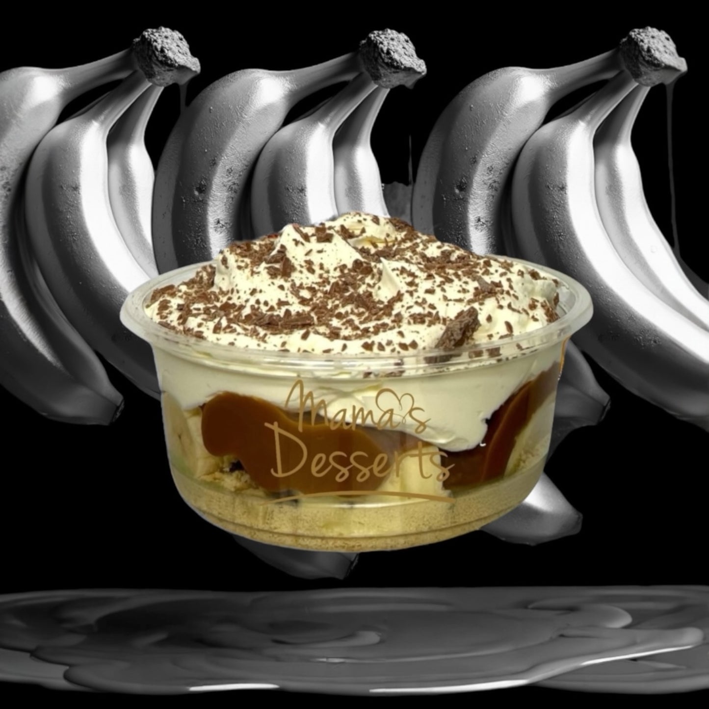 Banoffee pie tubs