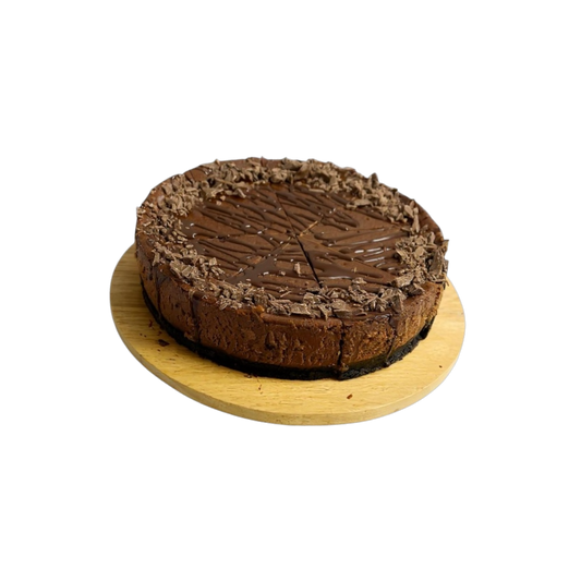 Baked Chocolate cheesecake