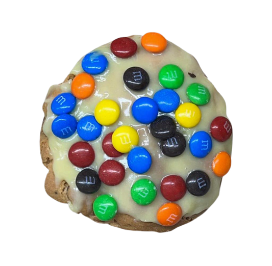 White Chocolate M&M Cookie