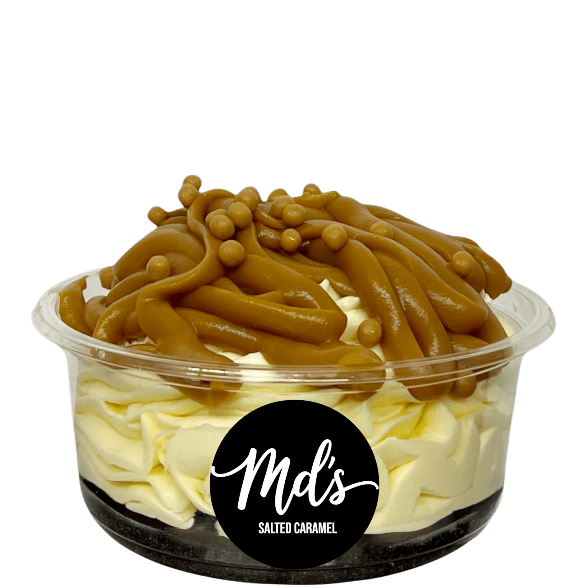 Salted caramel cheesecake tubs - Mama’s Desserts