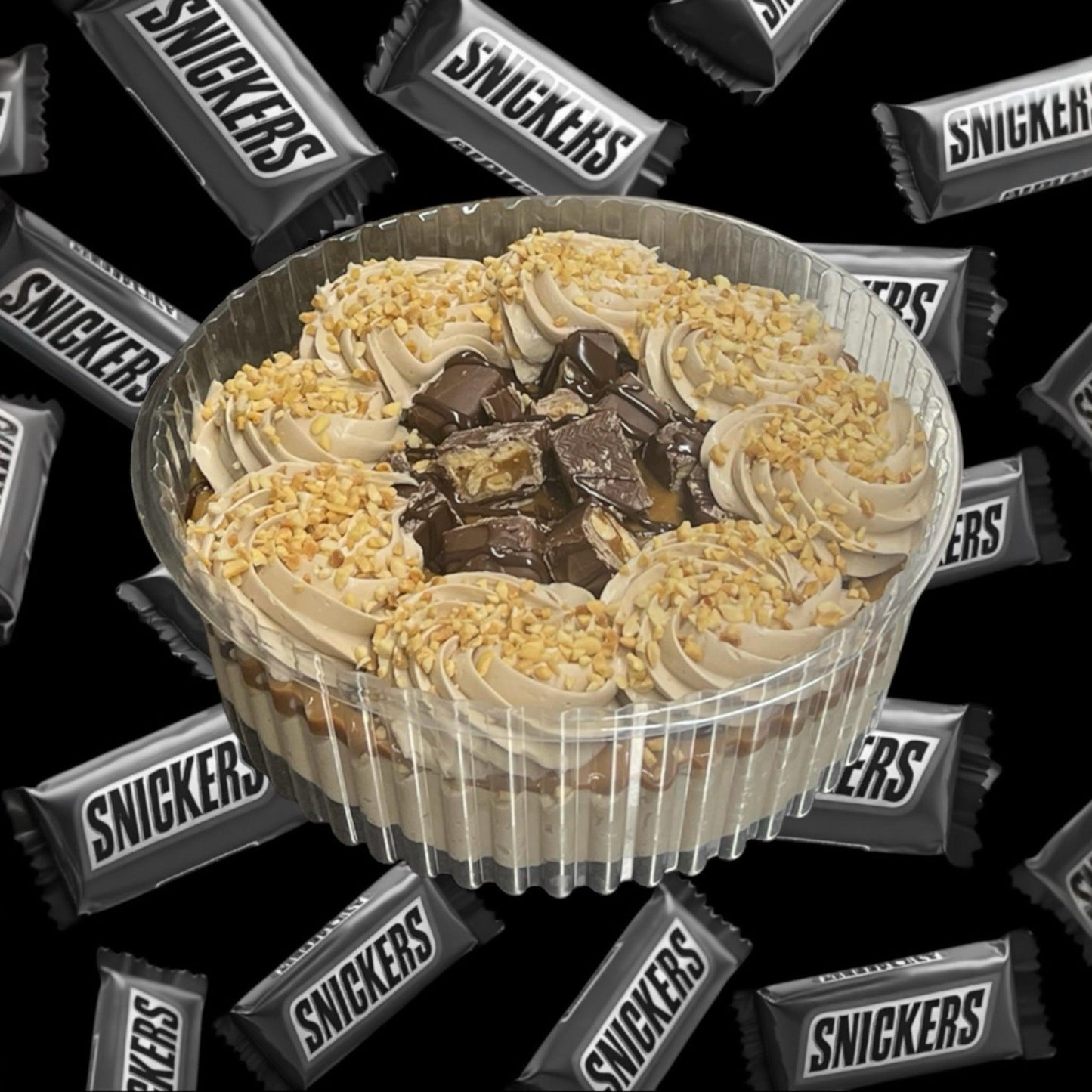 Snickers cheesecake bowls - Mama’s Desserts