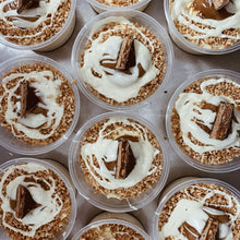 Load image into Gallery viewer, WHITE CHOCOLATE x SNICKERS INSPIRED CHEESECAKES