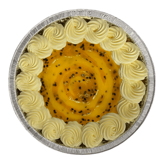 Lemon x passionfruit cheesecakes - Mama’s Desserts