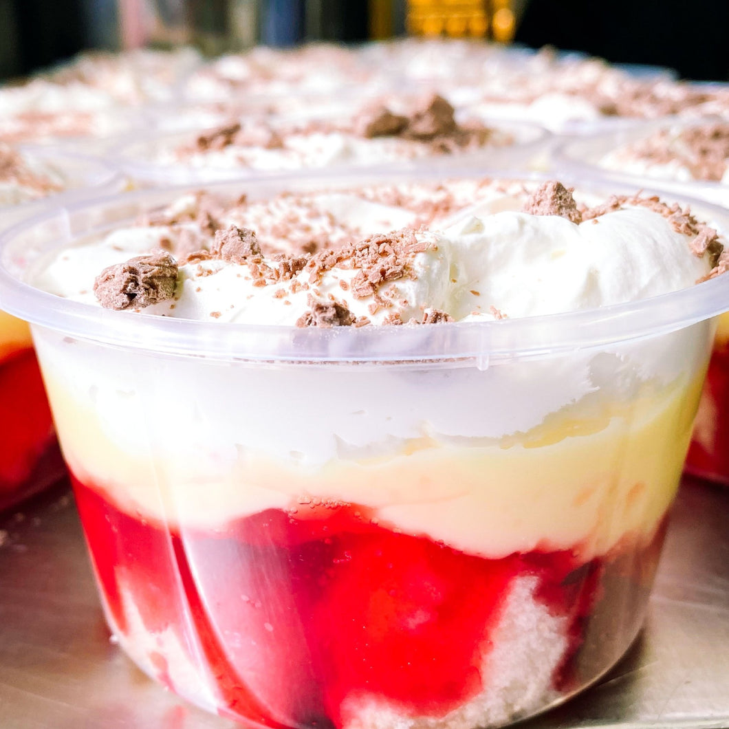 Jelly trifle - Made by Mama's Desserts