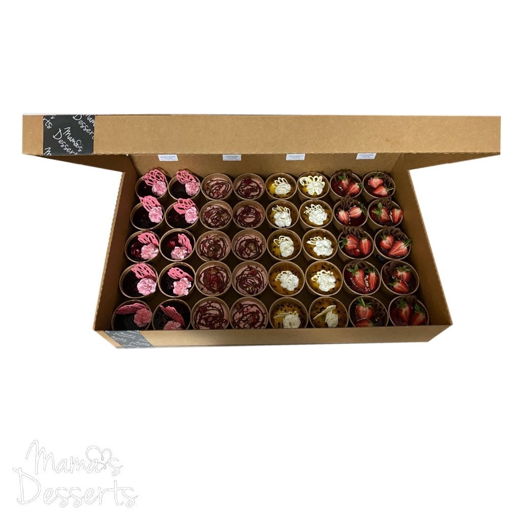 Luxe dessert catering box - Made by Mama's Desserts